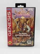 Uncharted Waters New Horizons Sega Genesis KO...