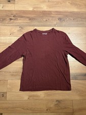 INFINITY Herren T-Shirt Langarm Rundhals Jers...