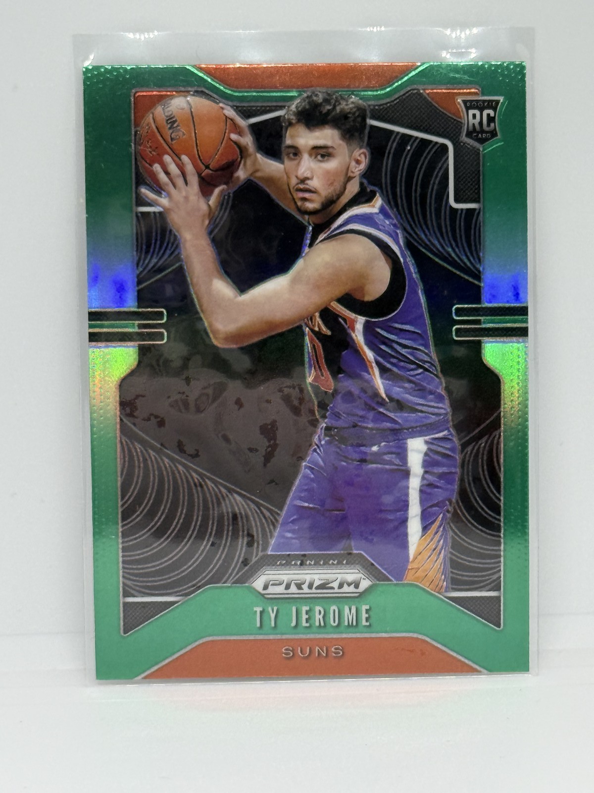 2019-20 Panini Prizm #268 Ty Jerome Prizms Green