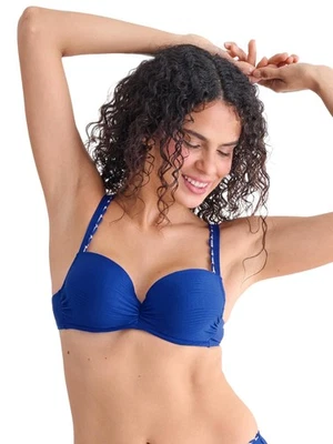 Lisca Schalen Bikini-Oberteil Panama Gr. 38-46 B-F, Rot und Blau - Bild 1 von 4