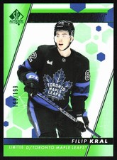 2022-23 SP Authentic Future Watch Limited Green Filip Kral Rookie 168/199
