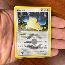 Pokemon TCG Snorlax 15/112 EX FireRed & LeafGreen Reverse Holo Rare 90HP 2004 on eBay