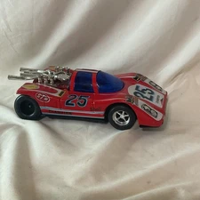 VTG Sev Marshal Taiwan Battery Operated Tin Porsche 917K  Race Car Champion #25