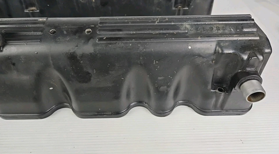 86-91 MERCEDES W126 560SEC 560SEL TAPA VÁLVULA CULATA IZQUIERDA Y DERECHA OEM Foto 3 de 4