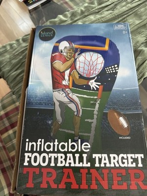 Island Genius Inflatable Football Target Trainer Set with Football Included
