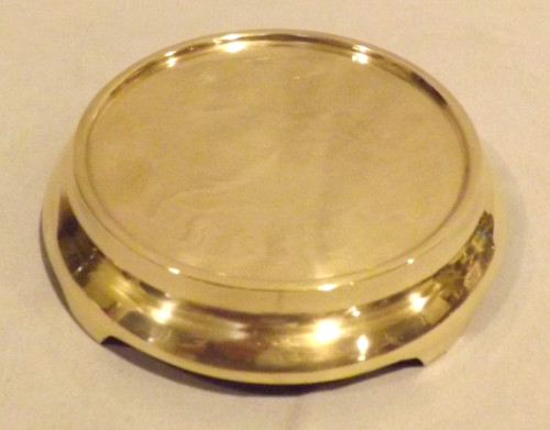 Solid Brass Display Riser Base Stand