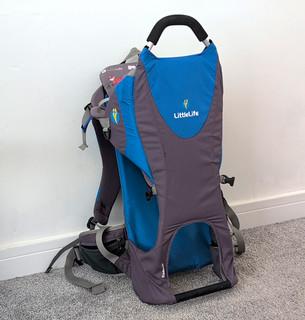LittleLife Baby Backpack Child Carrier Blue/Grey