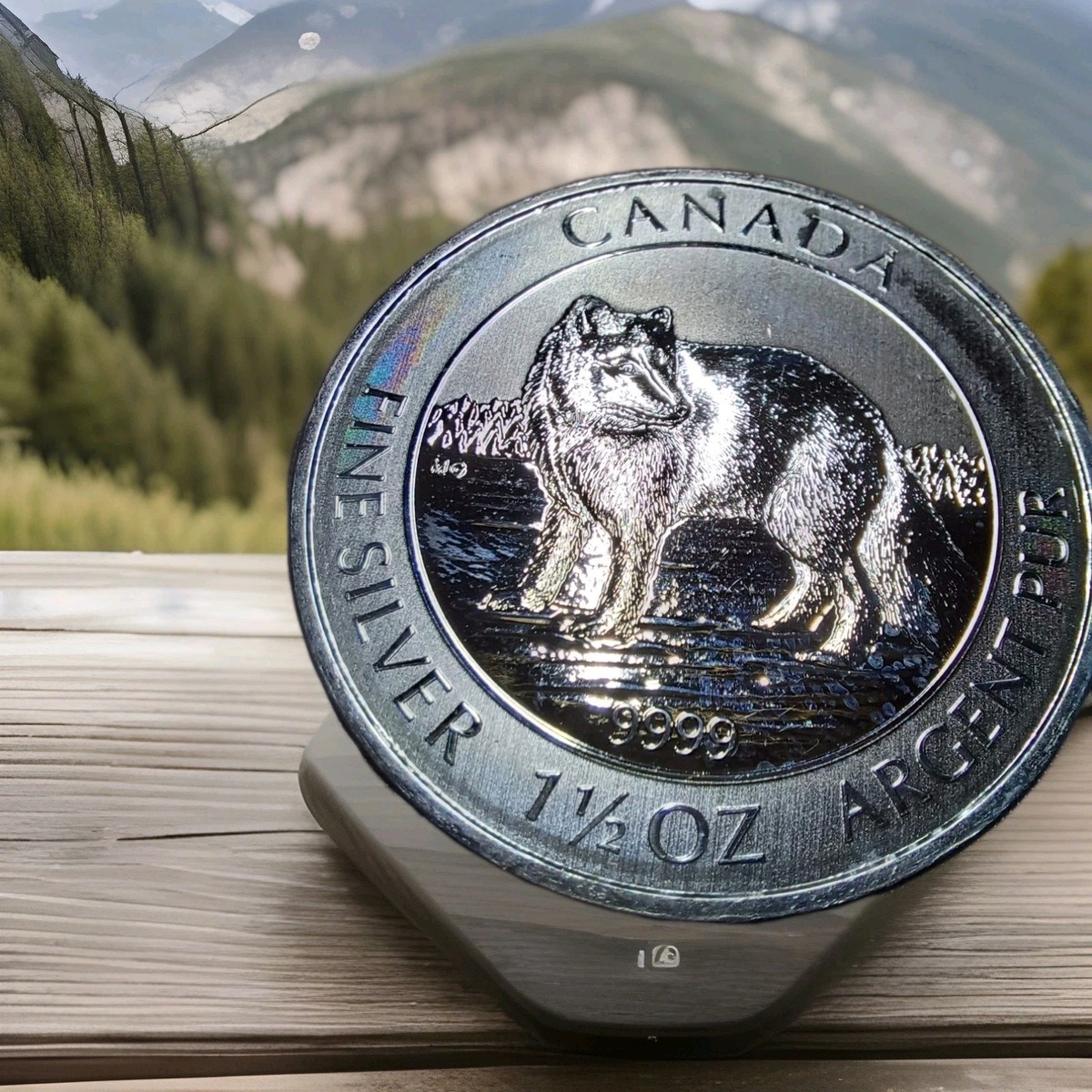 2014 $8 Canadian Arctic Fox 1.5 oz .9999 Fine Silver Coin BU | eBay