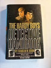 Vintage 1972 Hardy Boys Detecive Handbook Hardcover Book