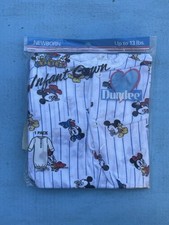 Vintage Disney Dundee Infant Gown Mickey  Minnie Mouse Disney Babies New Sealed