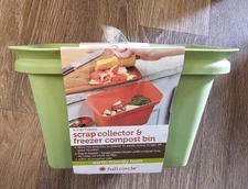Scrap Collector & Freezer Compost Bin  1 Count By Full Circle Home