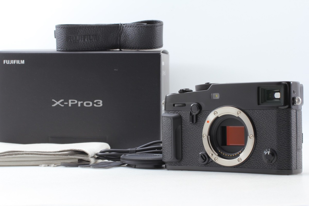 Unused】 Fujifilm X-Pro3 Black Mirrorless Digital Camera