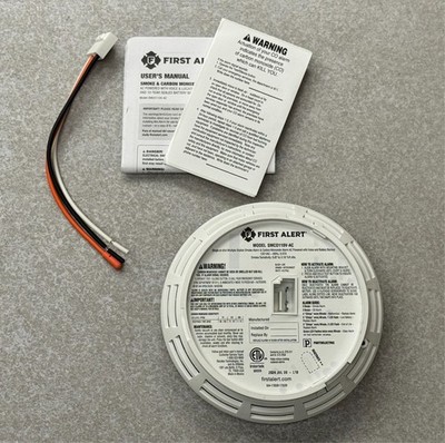 New Lot of 6 First Alert BRK Smoke Carbon Monoxide Alarm  SMCO110V-AC Hardwire