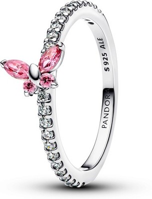 Pandora Glitzernder Schmetterling Ring 194269C02 Damenring