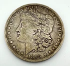1895 O Morgan Silver Dollar