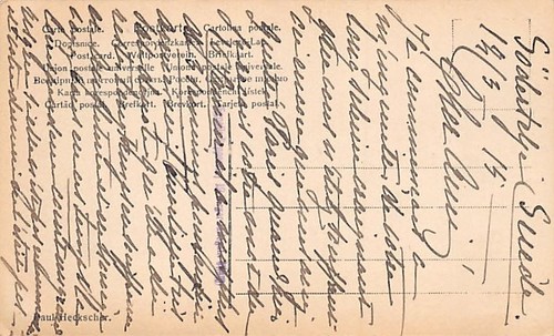 SVERIGE Sweden - SÖDERTELJE - På isen - FOTOVYKORT År 1914 - Picture 2 of 2