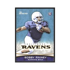 2012 Bowman Bobby Rainey RC Ravens #163