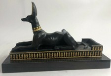 Egyptian 100% Real Bronze Anubis - Collectible Figurine Statue Sculpture Statue