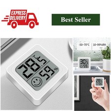 Digital Thermometer Hygrometer LCD Indoor Temperature Humidity Meter