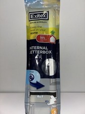 Internal Letterbox Without Metal Flap Draught Excluder Save Up To 35% Heat New