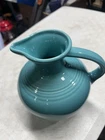 New Old Stock Fiesta Pitcher Carafe Turquoise Fiestaware Water Jug