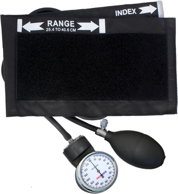 #ad Deluxe Aneroid Sphygmomanometer Blood Pressure Set W Adult Cuff Carrying Case $27.99