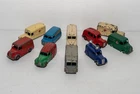 Job Lot 10 x Vintage  Dinky Small Vans, etc. - Play Worn For Spares or Repair