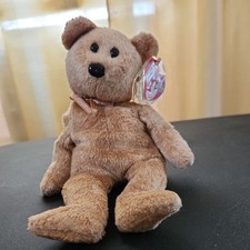 TY Beanie Baby - CASHEW the Bear (8.5 inch)