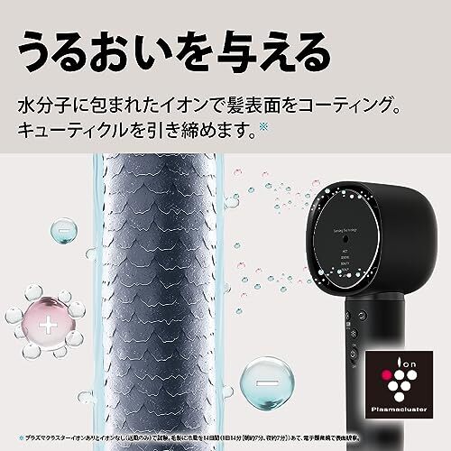Sharp Hair Dryer Plasmacluster Beauty Drape Flow IB-WX901-B Sharp Hair Dryer Plasmacluster Beauty Drape Flow IB-WX901-B