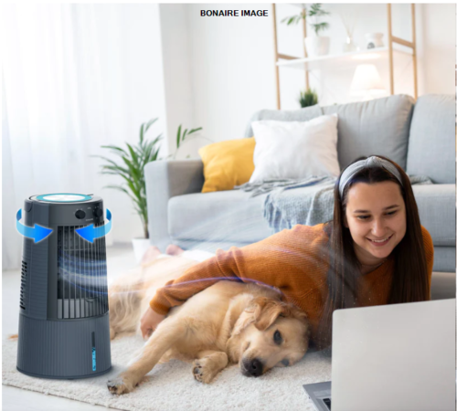 Bonaire Durango Duet Portable Evaporative Cooler 3-Speed Setting+300CFM+Black - Picture 21 of 23