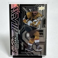 2022-23 SPx UD Black Obsidian Rookies /499 Zack Hayes #OR-49 RC NM+ Rookie Card. rookie card picture
