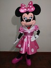 disfraz(mascot botargas costume) HERMOSA MINNIE  ROSA DELUXE, TRAJE ADULTO
