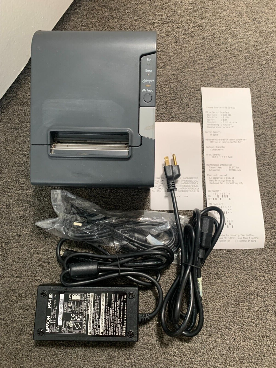 Epson M244A TM-T88V Serial & USB POS 50+ Sold-Same Day Free