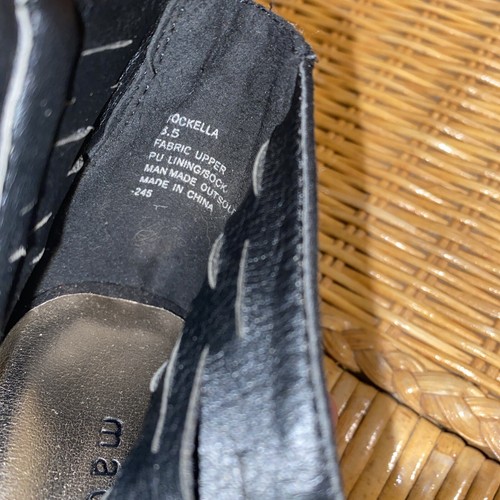 Madden Girl Rockella schwarzer belüfteter Wildleder-Bootie offene Zehenpartie Damengröße 8,5 - Bild 9 von 9