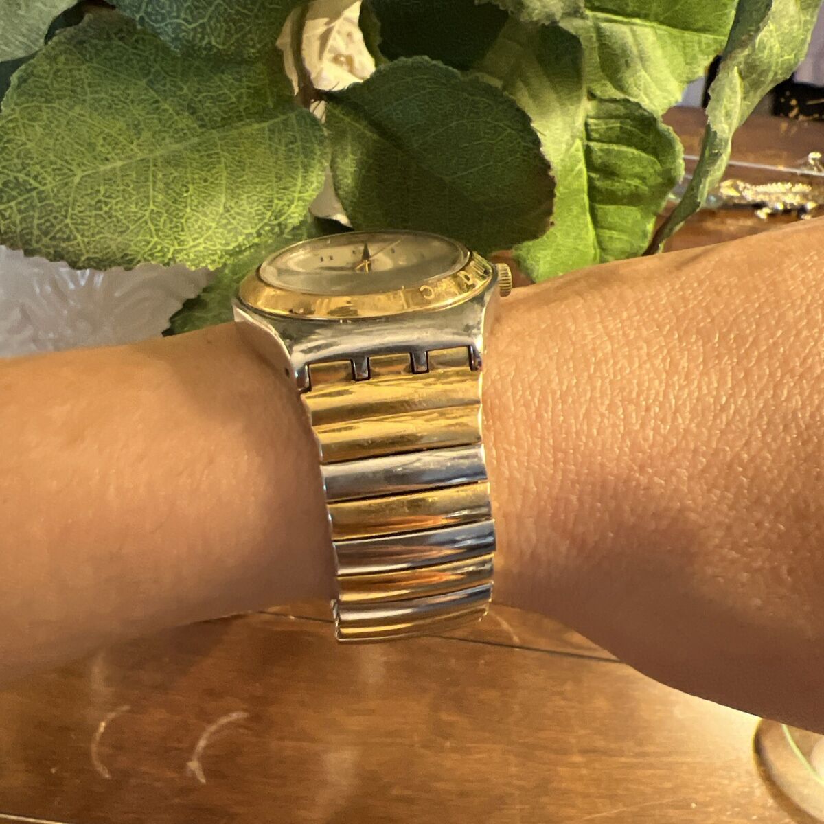 1996 Vintage Swatch Irony TONALITY YLS109 | Silver & Gold 1996 Vintage Swatch Irony TONALITY YLS109 | Silver & Gold