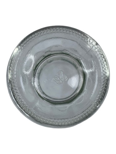 VTG 2 Small Clear Cups made of Pressed Glass Formed with Base - Picture 9 of 14