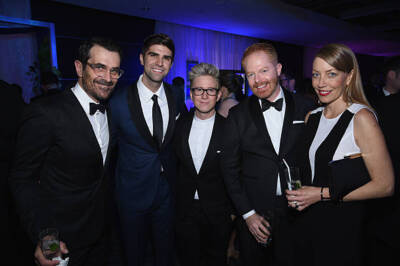 Ty Burrell Justin Mikita Tyler Oakley Jesse Tyler Ferguson Holly B - Old Photo