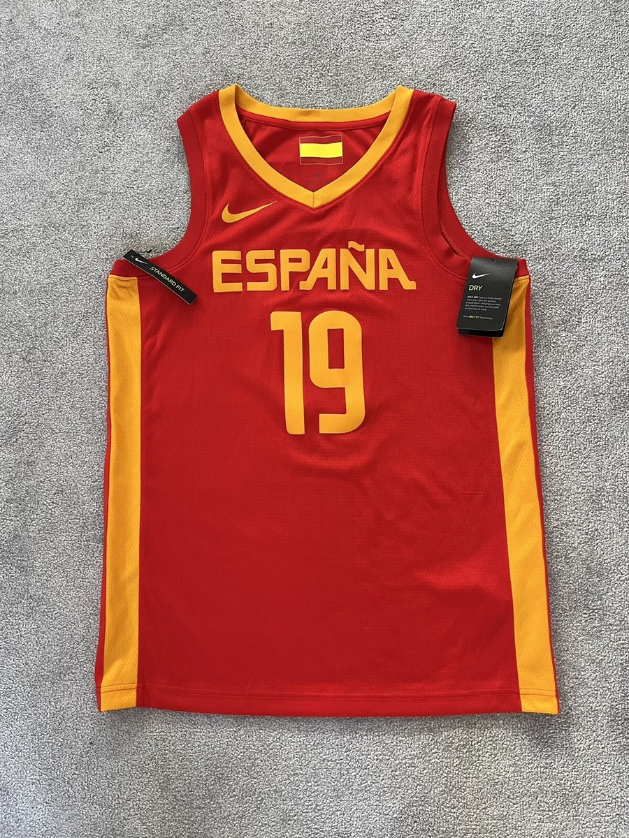 Nike Spain Espana Vest Jersey PLAYER Basketball Casual Gym Beach M