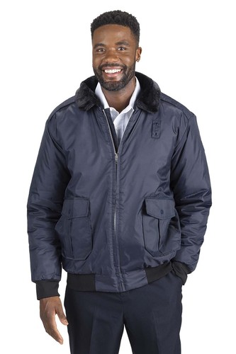 Edwards Garments 3464 Men's Long Sleeve Police Bomber Jacket - Picture 4 of 4