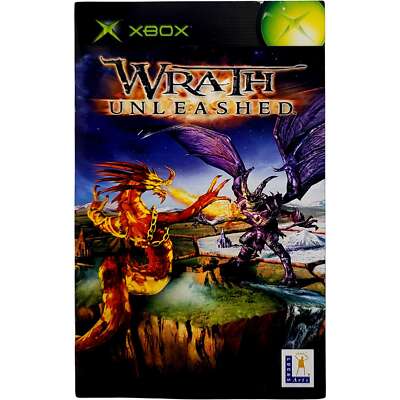 (Manual Only) Wrath Unleashed - Microsoft Xbox Tested Authentic