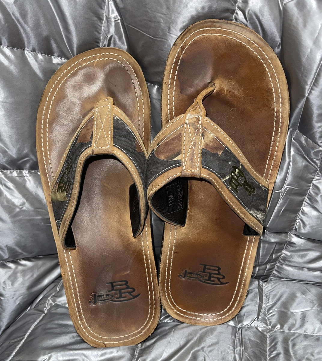 Justin bent rail flip flops 2025