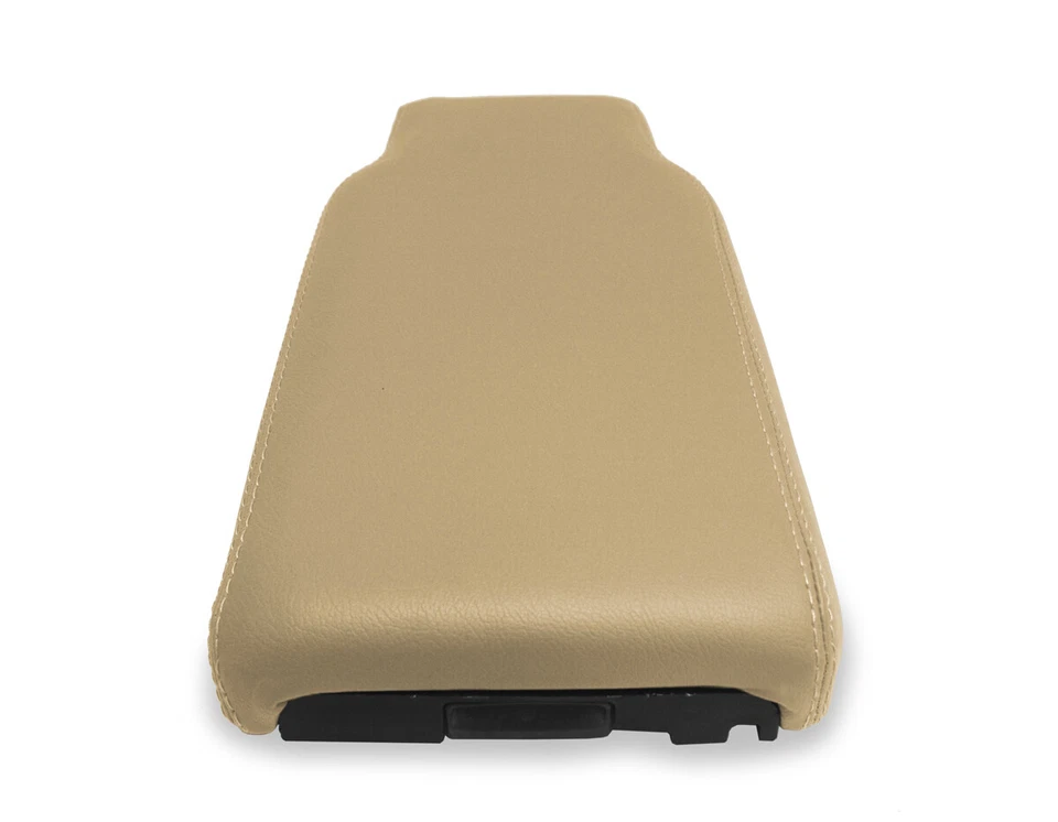 Console Lid Cover PVC Leather for Lincoln Town Car 2003-2011 Beige - Image 2 of 4