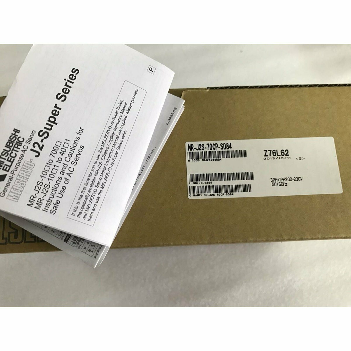 MITSUBISHI MR-S2-80B-E01 SERVO DRIVE 保証付 MITSUBISHI MR-J2S-200CP-S099 Servo Drive | eBay