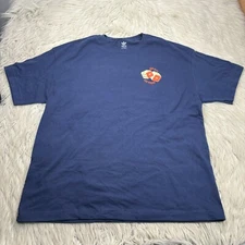 Adias Men's L Navy Blue Las Vegas Sin City Short Sleeve Graphic Tee