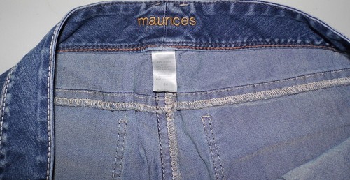 Women's Maurices cut off distressed shorts with cuffs size 24x8 - Picture 2 of 3