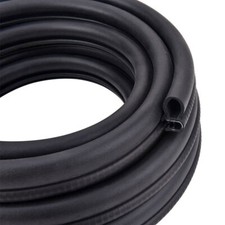 20ft Car Door Rubber Edge Trim Seal Strip Gasket Wside Bulb For Boat Rv Truck