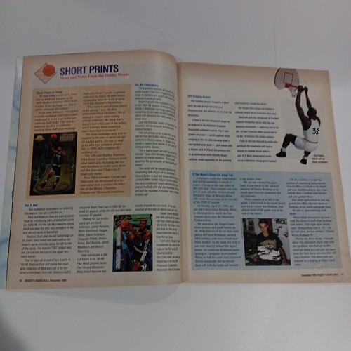Beckett Basketball Monthly Magazine - December 1995 Issue #65 - David Robinson - Picture 6 of 14