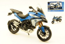 Modellino scala 1:12 MOTO DUCATI MULTISTRADA POLIZIA ITALIANA modellismo