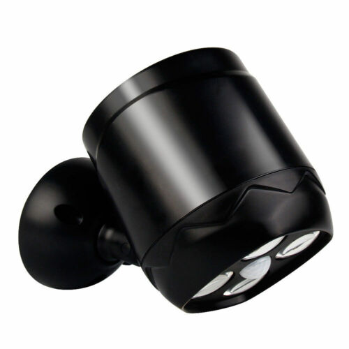 Outdoor LED Spotlight Motion Sensor Lamp Battery Powered Garden Security Light - Picture 12 of 19