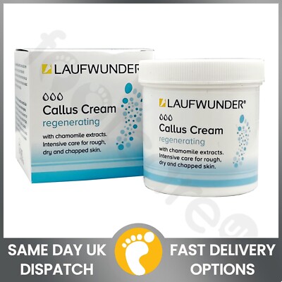 Laufwunder Hornhautcreme 75ml - Fußcreme für rissige Fersen, harte Haut, Schwielen